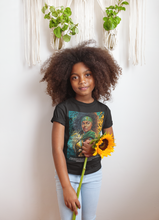 Load image into Gallery viewer, Kids Z Rae Superhero Shirt - Dons Custom Apparel