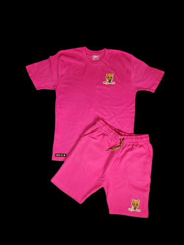 Eat 2 Survive T Shirt & Short Set (Polo Style) - Dons Custom Apparel