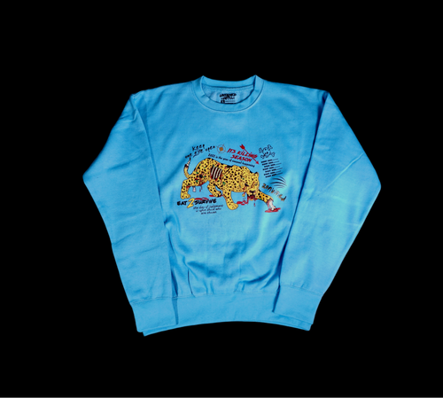 Eat 2 Survive Crew Neck Sweater - Dons Custom Apparel