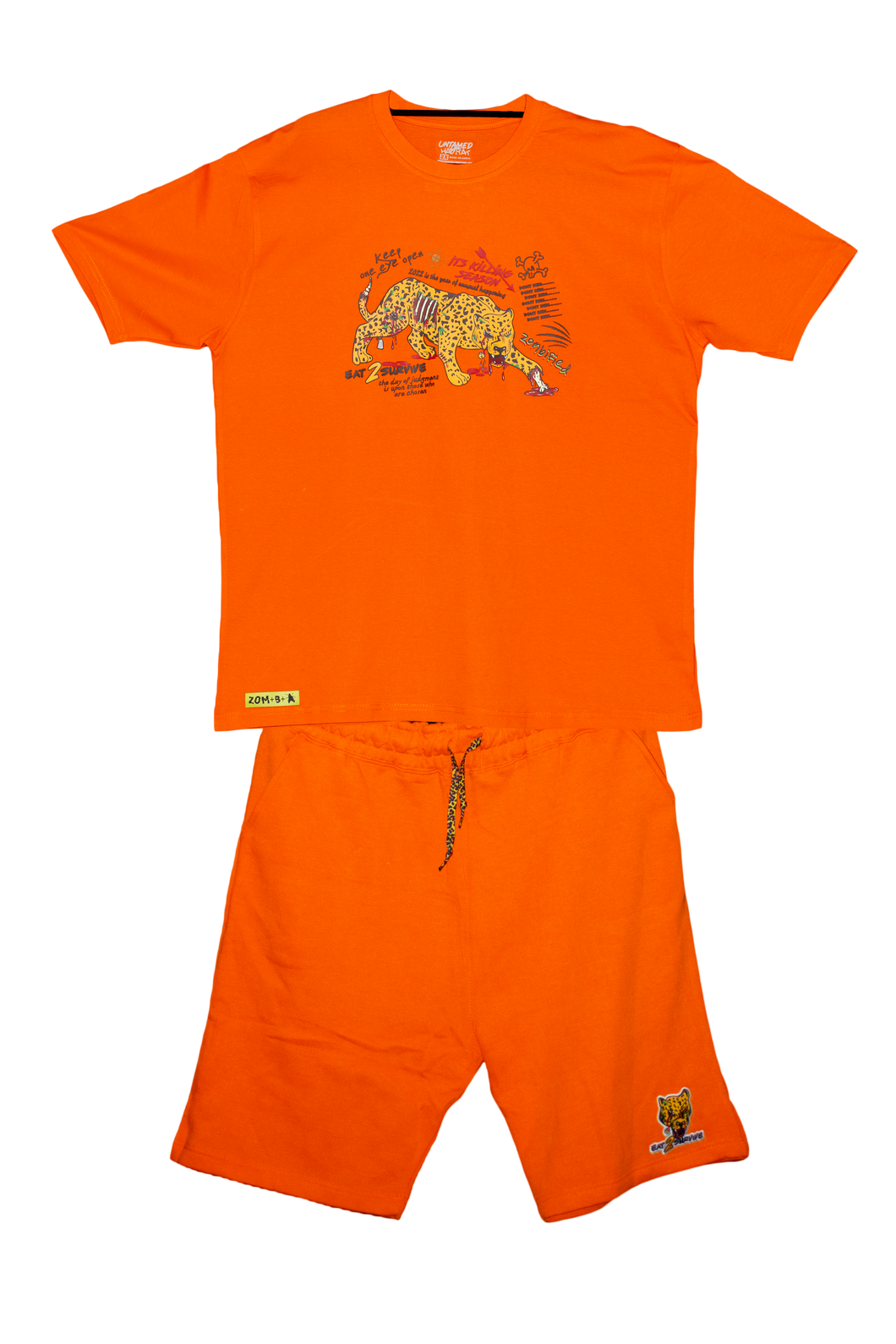 Mens eat 2 survive Short Set - Dons Custom Apparel