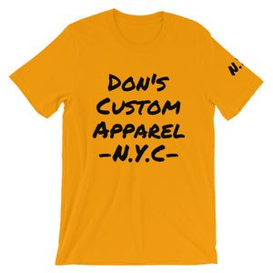 DCA N.Y.C Unisex Short Sleeve T-Shirt - Dons Custom Apparel