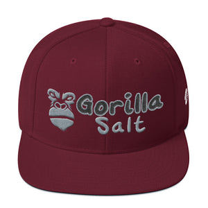 Gorilla Salt Snapback Hat by Don's Custom Apparel - Dons Custom Apparel