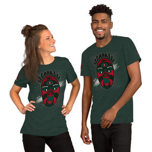 Jordan 4 Do The Right Thing Tribal Inspired Short-Sleeve Unisex T-Shirt by Don's Custom Apparel - Dons Custom Apparel