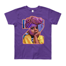 Load image into Gallery viewer, Z.Rae Youth Fine Short Sleeve T-Shirt - Dons Custom Apparel