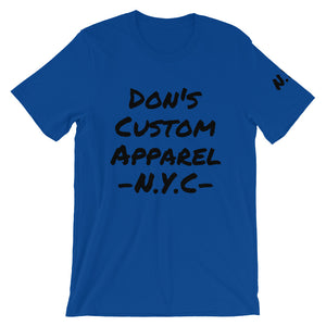 DCA N.Y.C Unisex Short Sleeve T-Shirt - Dons Custom Apparel