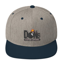 Load image into Gallery viewer, DCA Lit Bomb Snapback Hat by Don&#39;s Custom Apparel - Dons Custom Apparel