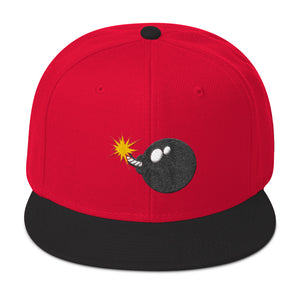 DCA Bomb Logo Snapback Hat by Don's Custom Apparel - Dons Custom Apparel