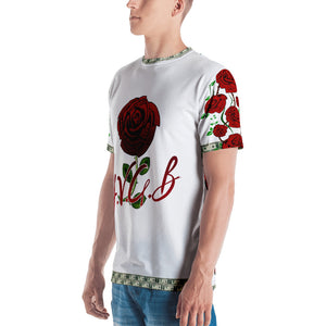 Y.v.G.B Rose Men's T-shirt by Don's Custom Apparel - Dons Custom Apparel