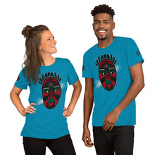 Load image into Gallery viewer, Jordan 4 Do The Right Thing Tribal Inspired Short-Sleeve Unisex T-Shirt by Don&#39;s Custom Apparel - Dons Custom Apparel