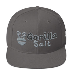 Gorilla Salt Snapback Hat by Don's Custom Apparel - Dons Custom Apparel