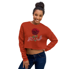 Load image into Gallery viewer, Y.v.G.B Crop Sweatshirt - Dons Custom Apparel