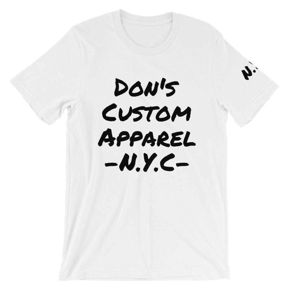 DCA N.Y.C Unisex Short Sleeve T-Shirt - Dons Custom Apparel