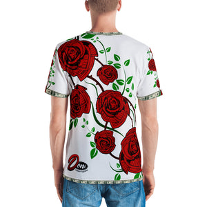 Y.v.G.B Rose Men's T-shirt by Don's Custom Apparel - Dons Custom Apparel