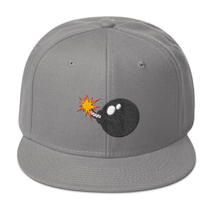 DCA Bomb Logo Snapback Hat by Don's Custom Apparel - Dons Custom Apparel