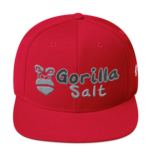 Gorilla Salt Snapback Hat by Don's Custom Apparel - Dons Custom Apparel