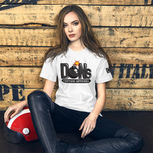 Load image into Gallery viewer, DCA Lit Bomb Logo Tee   (Short-Sleeve Unisex T-Shirt) - Dons Custom Apparel