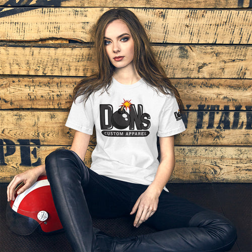 DCA Lit Bomb Logo Tee   (Short-Sleeve Unisex T-Shirt) - Dons Custom Apparel